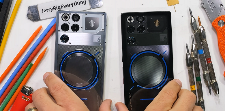 «Самый крутой смартфон, который я когда-либо держал в руках». Первый в истории смартфон с системой воздушно-водяного охлаждения RedMagic 11 Pro попал на стол к JerryRigEverything